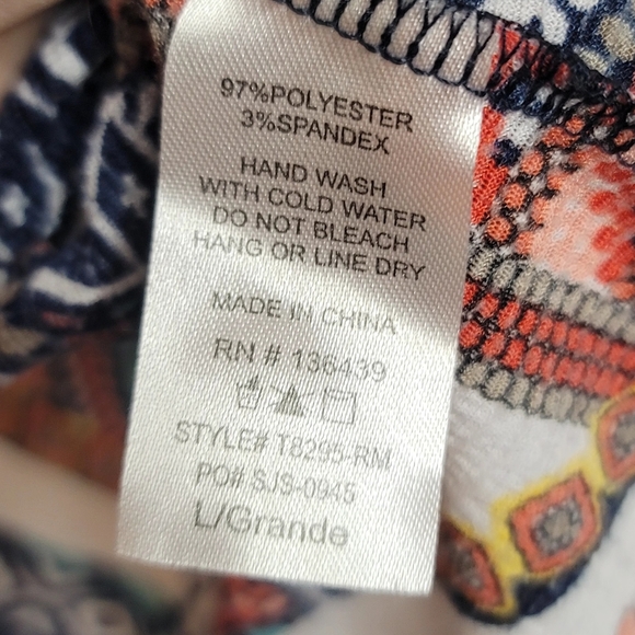 SJS Bohemian Style Colorful Cardigan With Tassels Sz L - Picture 7 of 13